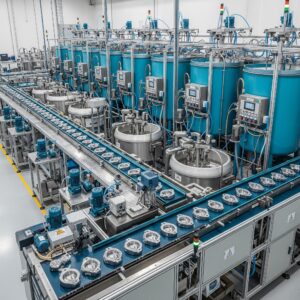 nichelatura chimica in linea automatizzata