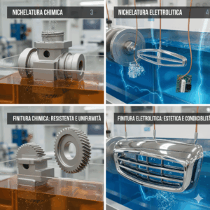 Nichelatura chimica ed elettrolitica