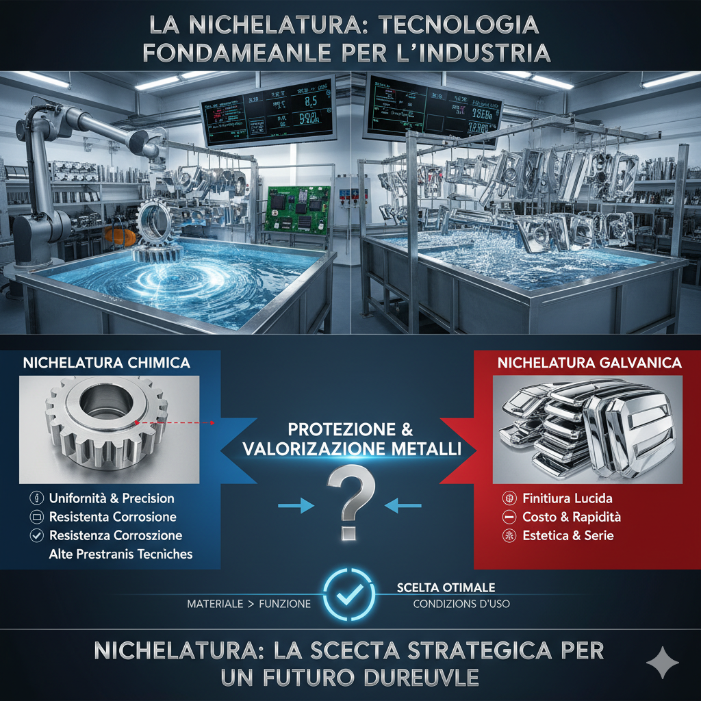 Nichelatura chimica o galvanica