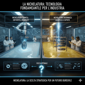 Nichelatura chimica o galvanica